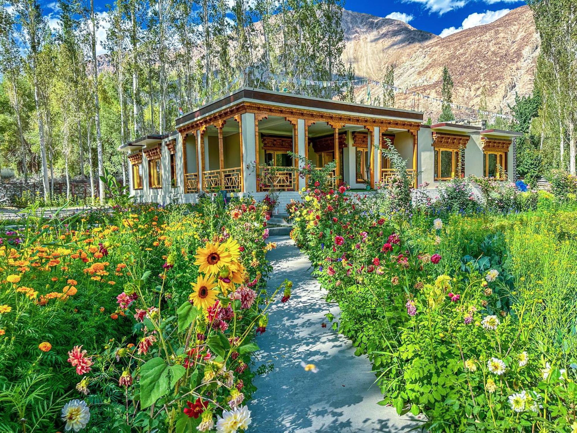 De Khama Otel Nubra Dış mekan fotoğraf